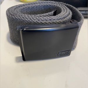 VANS woven belt with buckle